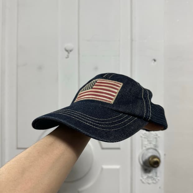 폴로 랄프로렌 성조기 트러커캡