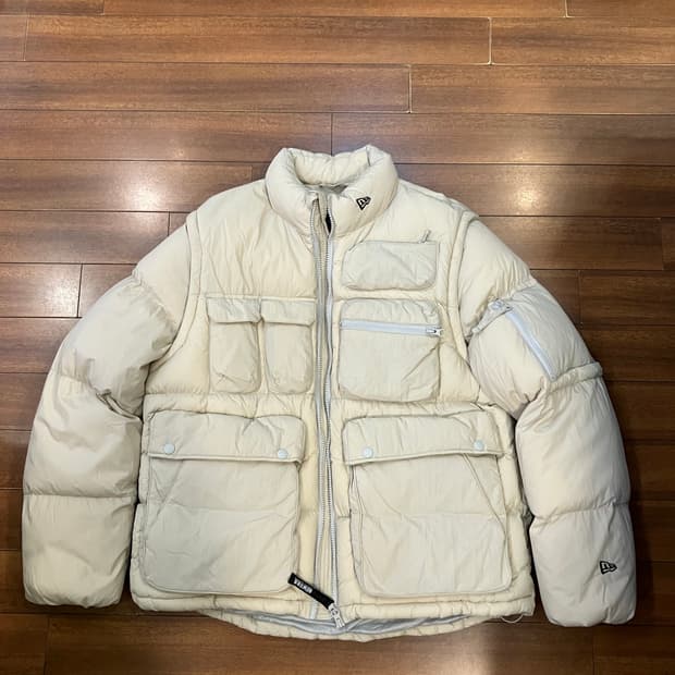 뉴에라 패딩점퍼 