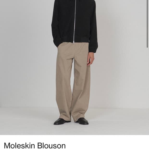 브라운야드 몰스킨 블루종 6 블랙