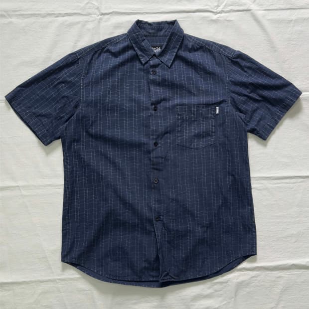 90s 올드 스투시 반팔 셔츠 USA