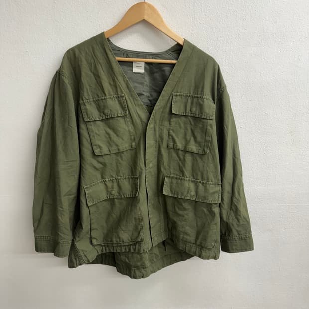 JPN spick&span bdu 올리브 그린 밀리터리 자켓