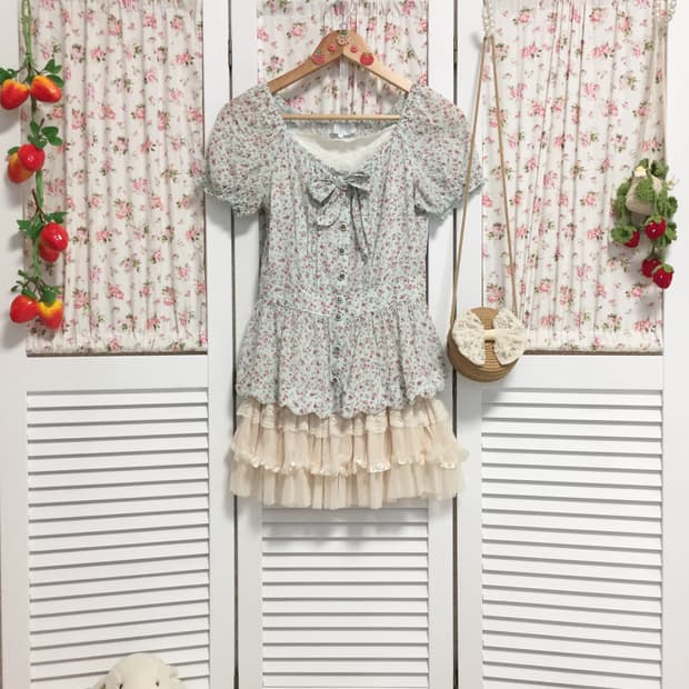 빈티지 청순모리걸 코디세트