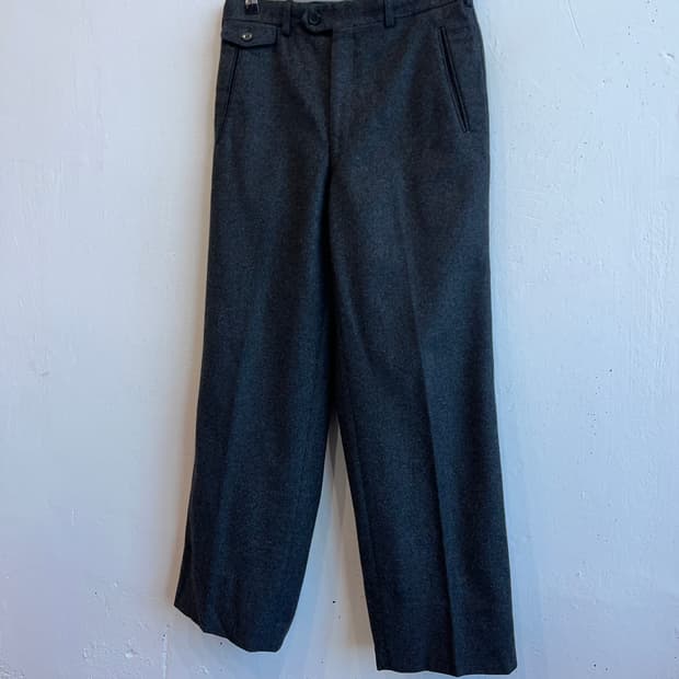 입생로랑 클래식 울 팬츠 