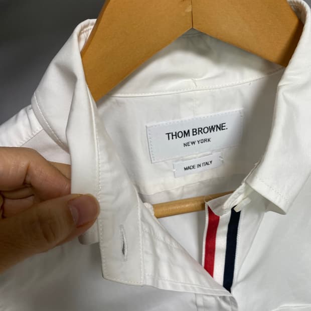 톰브라운 포플린셔츠 38