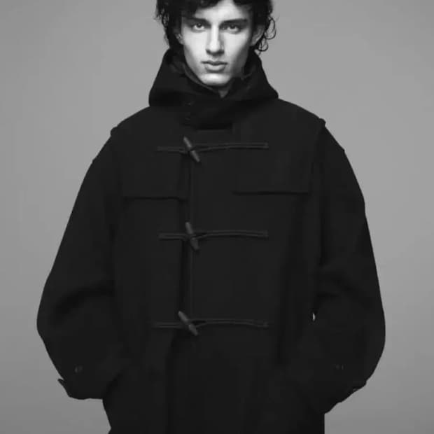 유니클로 +j 더플코트 L 블랙