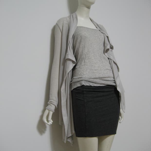 [직수입] 빈티지 helmut lang 가디건과 스커트 세트