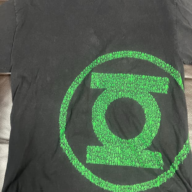 Usa 빈티지 그린랜턴 반팔