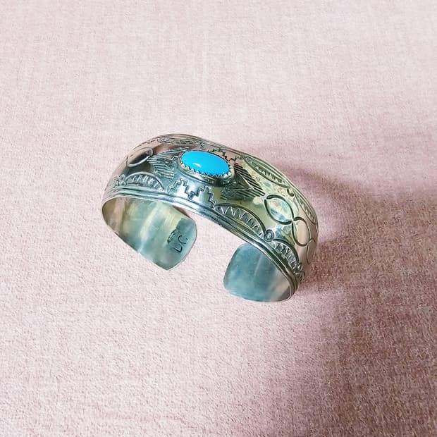 네이티브 아메리칸 나바호 뱅글 팔찌