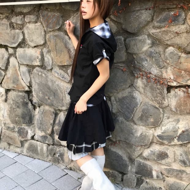 𖤐컬러버튼 블랙 코디 set𖤐 