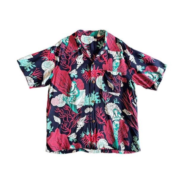 선서프 레이온 반팔셔츠