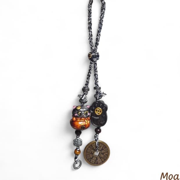 🐱💰 복을 부르는 복고양이 키링