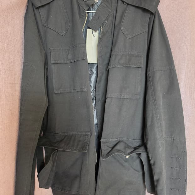 디올블랙야상자켓  48