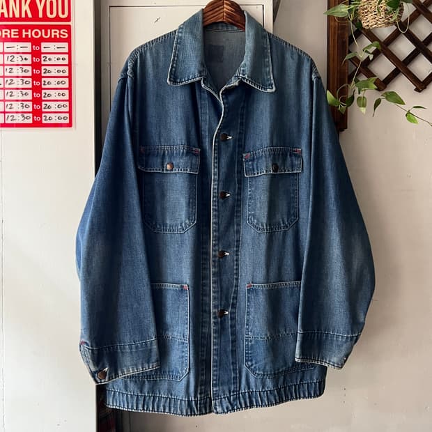[XL]60's J.C Penny BIG MAC 빅맥 데님 초어자켓