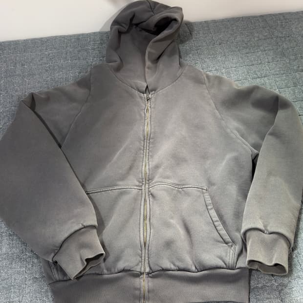 yeezy 후드집업 다크그레이 s