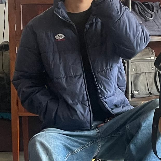 디키즈 경량 패딩 XL