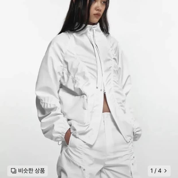 나체 SMOCKING CONVEX WIND BREAKER 윈드브레이커