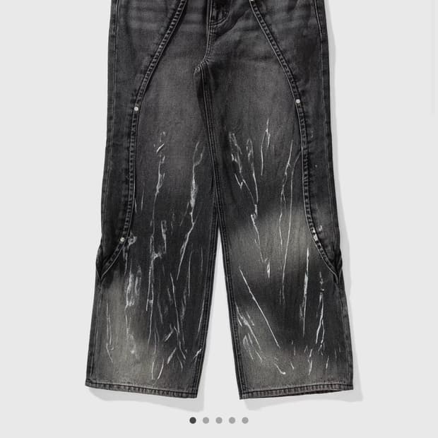 앤더슨벨 matthew curved jeans