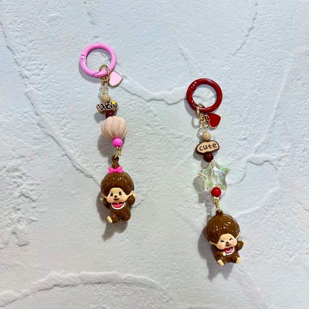 미니 몬치치 커스텀키링 (Cute / Wow ver.)