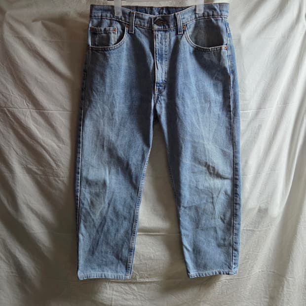 90s 리바이스 메이드인 USA 505 데님 팬츠 34x30