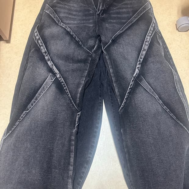 빈티지 데미지 데님 팬츠& 벌룬 데님 팬츠 