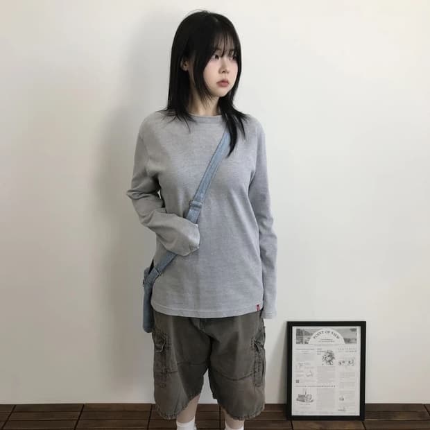 Levi's Gray Long Sleeve