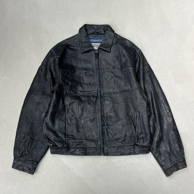 윌슨 레더 봄버자켓 s09080