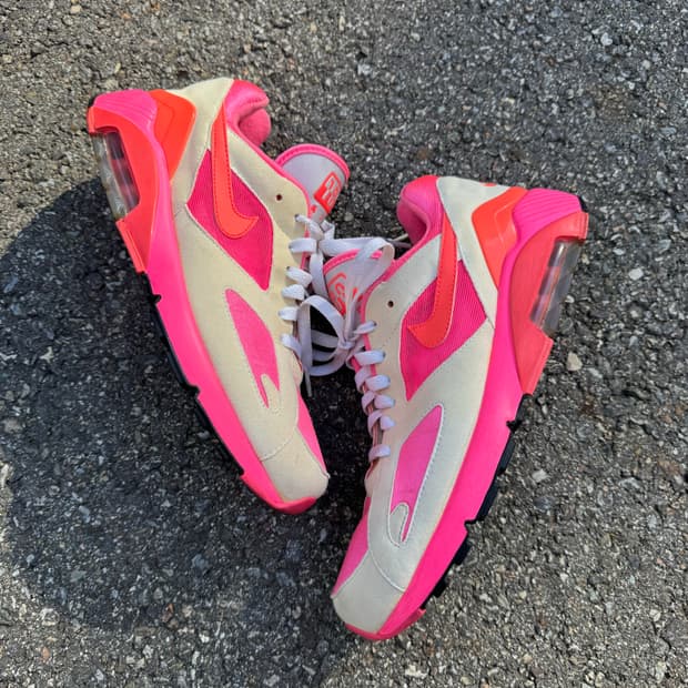 나이키 x 꼼데가르송 에어맥스 180