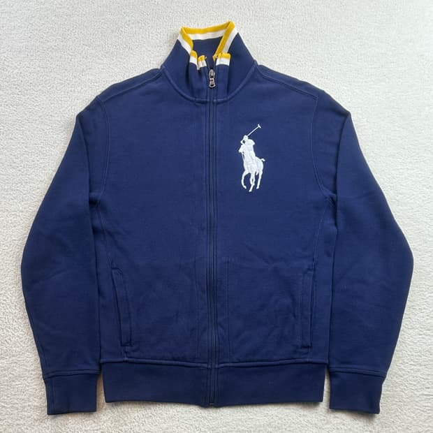 폴로 빅포니 로고 집업