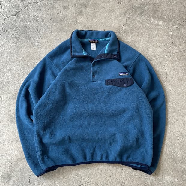 Patagonia Synchilla Navy&Blue Snap-T