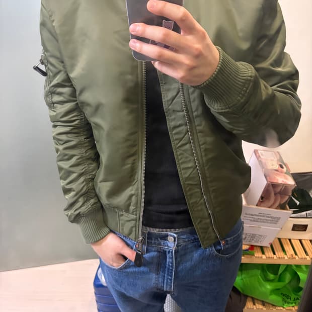 알파 Ma-1 슬림핏