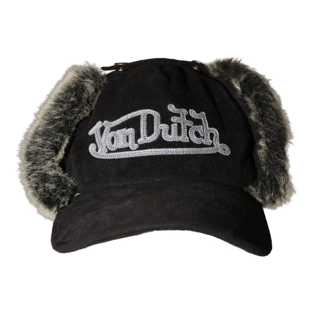 [정품]본더치 퍼 이어캡 블랙 OS