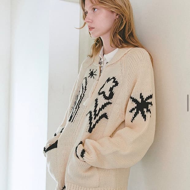 팔렛 니트집업 팝니다