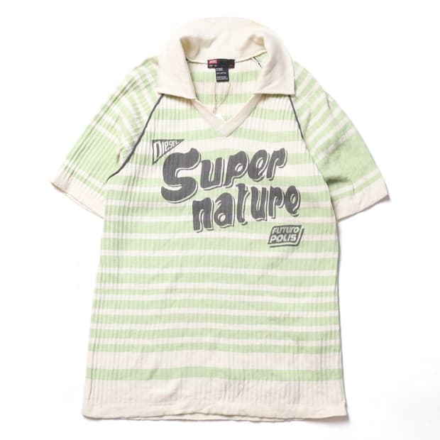 디젤 Diesel Stripe Polo Shirt

