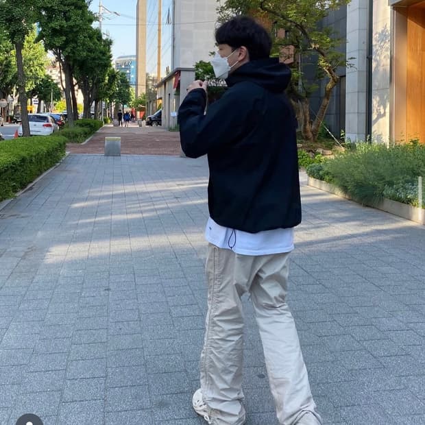 언타이틀드 아이딜 사이드 로프 팬츠