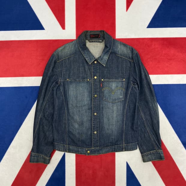리바이스 엔지니어드진스 데님자켓 100