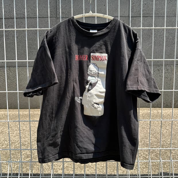 00's simpson scarface parody t shirt XL