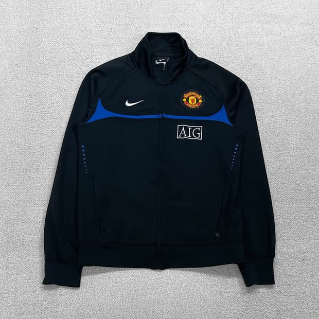 나이키 Aig 맨체스터유나이티드 트랙탑 져지 블랙
