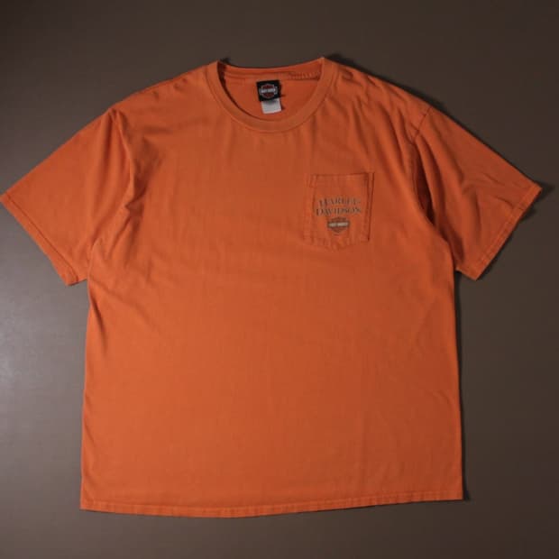 Harley-Davidson 할리데이비슨 포켓 반팔 티셔츠 ( USA )