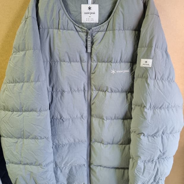 스노우피크 남성 경량패딩 