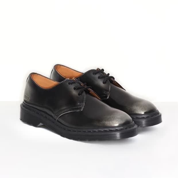Supreme × Dr.Martens 3 Eye Shoe Black
