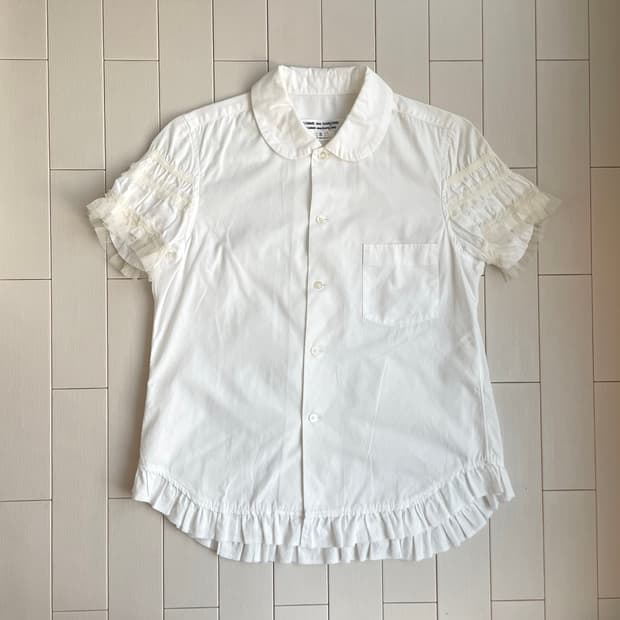 Comme des garcons blouse top
