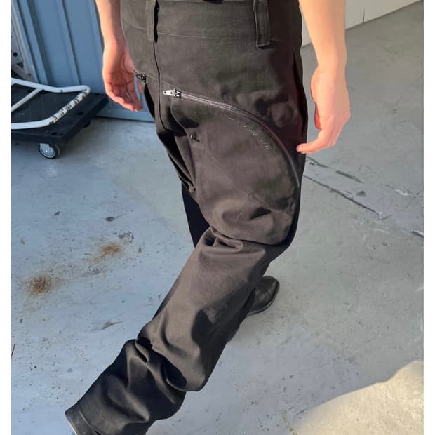 M 플라스틱프로덕트 plant utility pant black