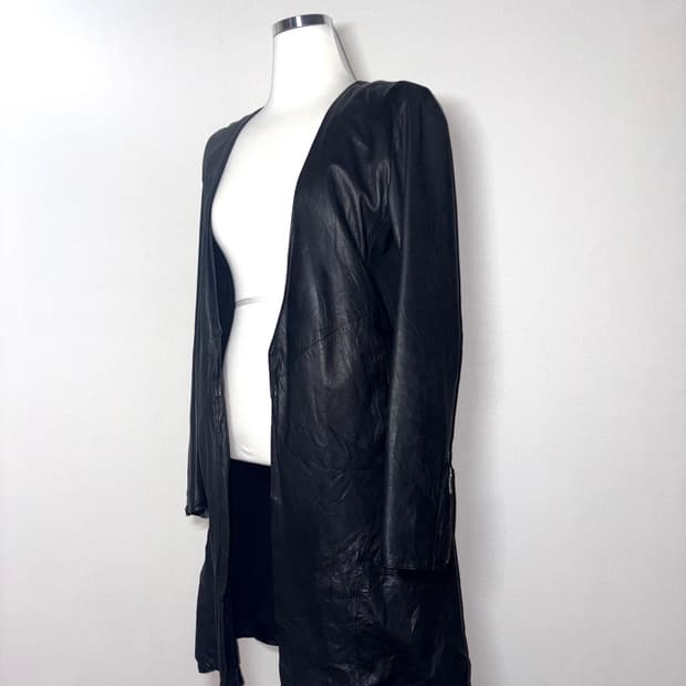 빈티지 램스킨 가죽 자켓