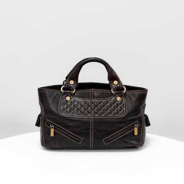 셀린느 스티치 부기 토트백