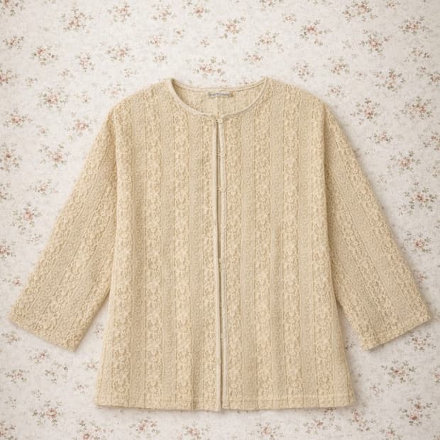 빈티지 여름 레이스자켓