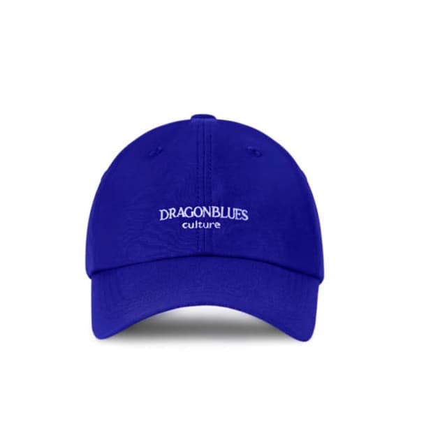 새상품) 드래곤블루스 리나일론 로고 캡 로열 블루 볼캡