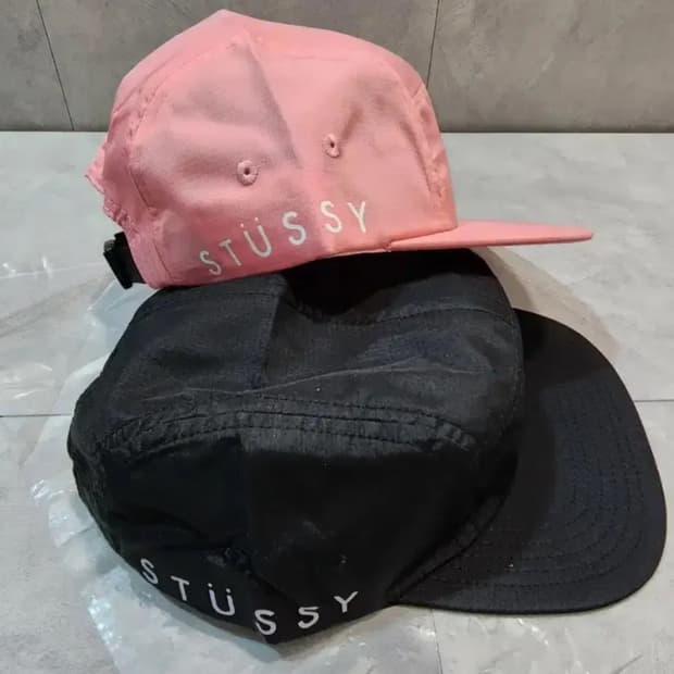 스투시 잠보리 캠프캡 블랙