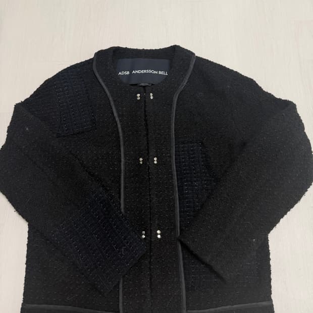 앤더슨벨 트위드 가디건 M