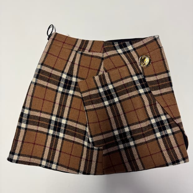 여성 보이스오브보이스 보브 체크 스커트 치마 버버리느낌!!