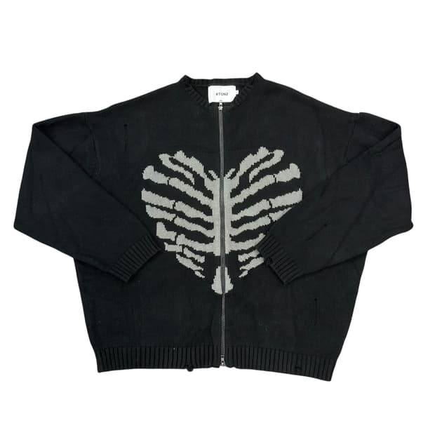 엑스톤즈 보운 니트집업